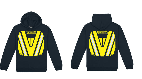 Adult Hi-vis Hoodie (pocketless) - Main Image