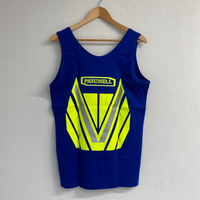 Hi Vis Singlet Blue Front