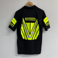 Hi Vis Polo Shirt Black Back